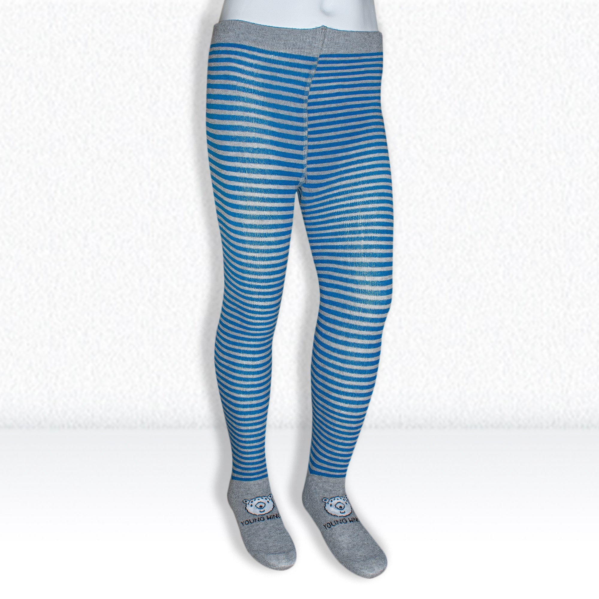Young Wings Antibacterial Kids Stripe Design Tights - DT 1002 - Pack of 1
