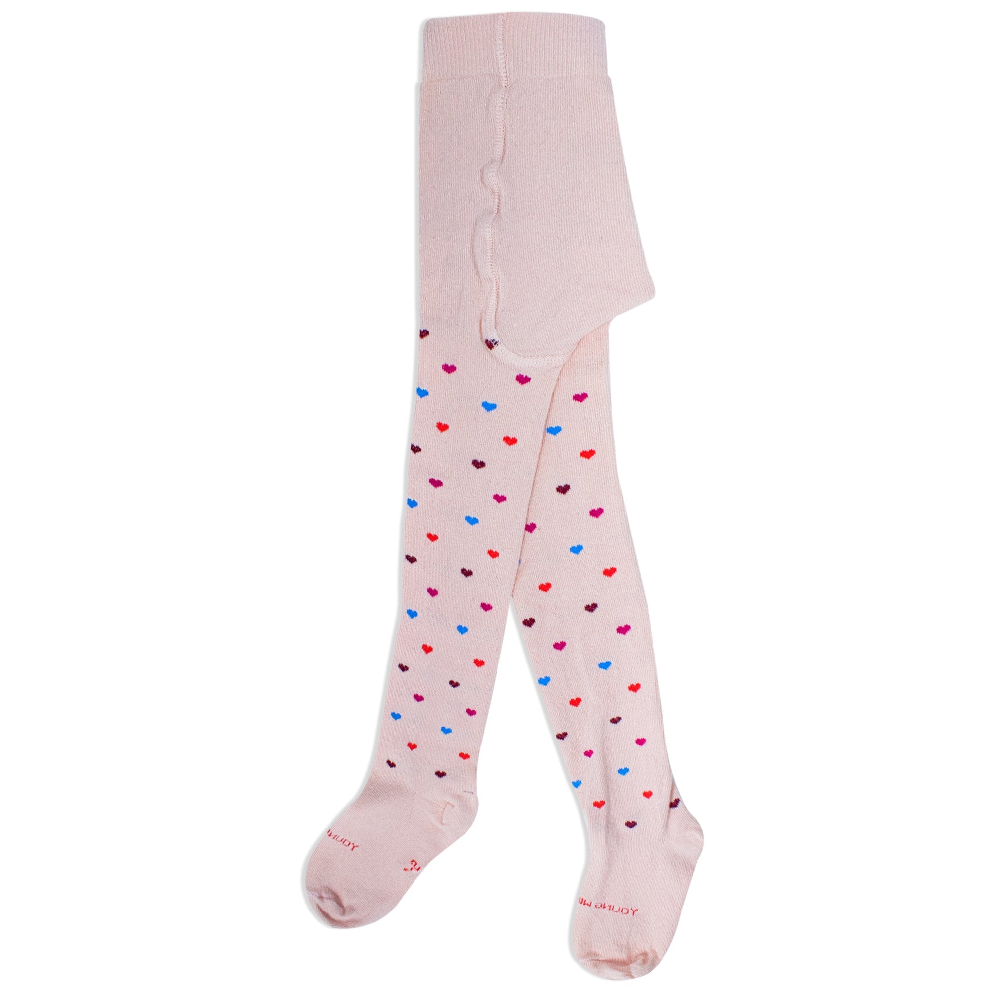 Young Wings Antibacterial Kids Heart Design Tights - DT 1003 - Pack of 1