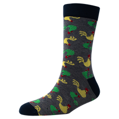 Men's FL021 Pack of 3 Crew Socks