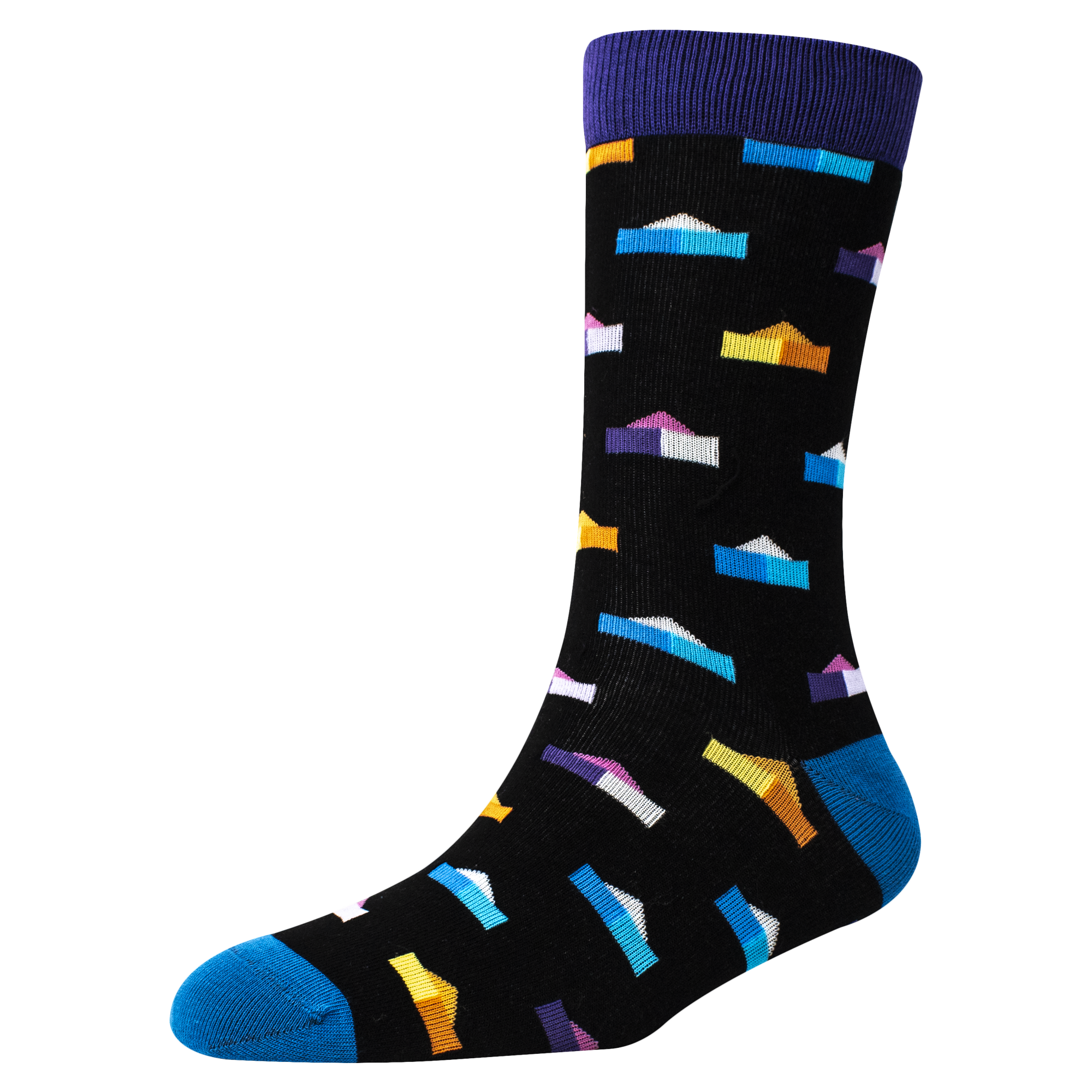 Men's FL018 Pack of 3 Crew Socks