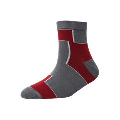 Men's YW-M1-248 Two Block Ankle Socks