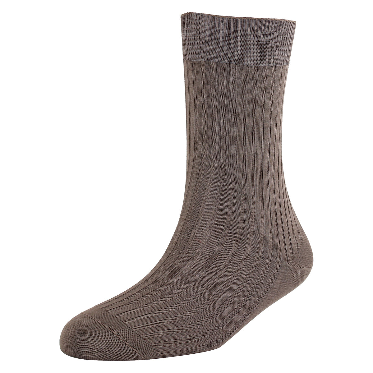 Men's Super Fine 5x3 Rib Standard Length Socks