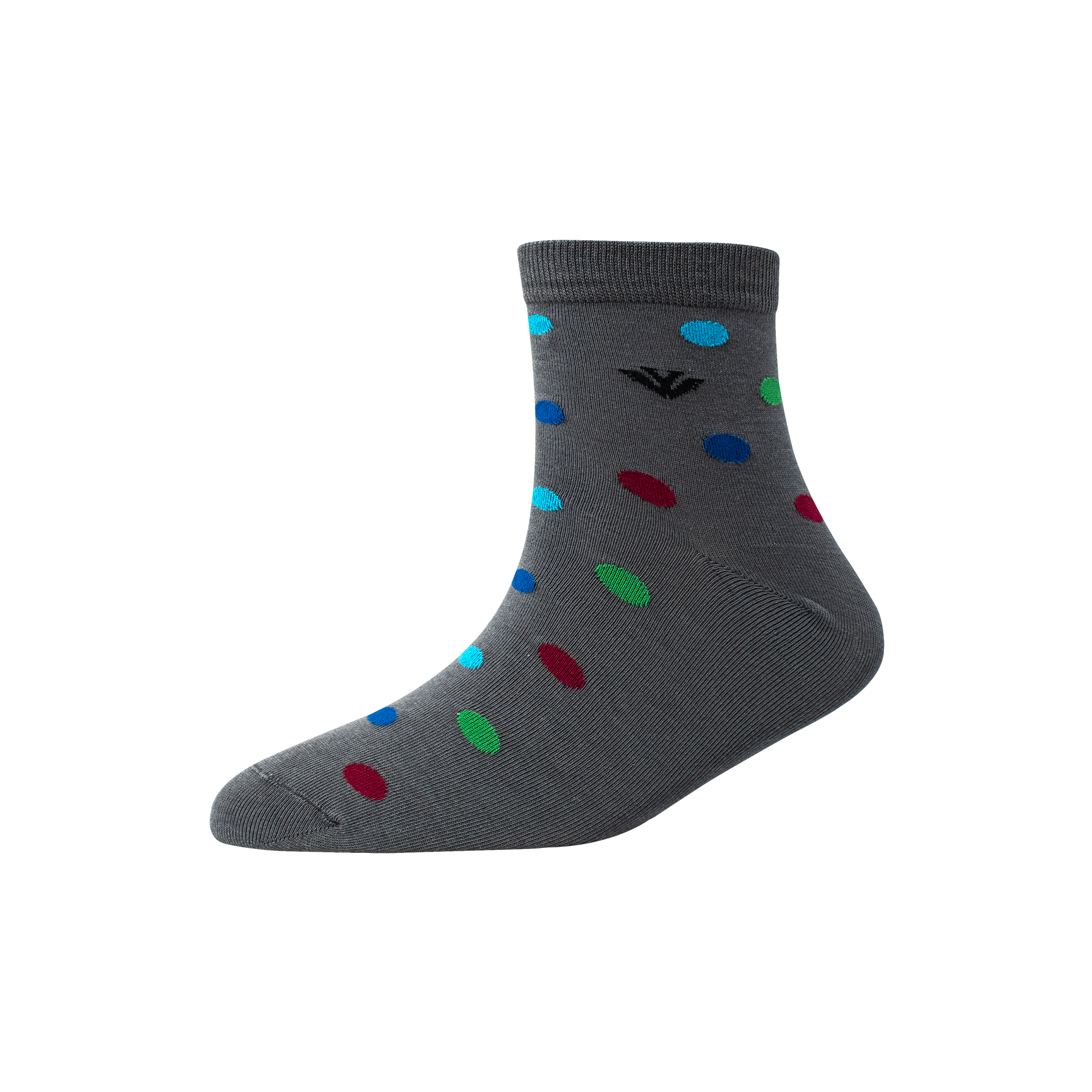 Men's YW-M1-271 Multi Colour Circle Ankle Socks