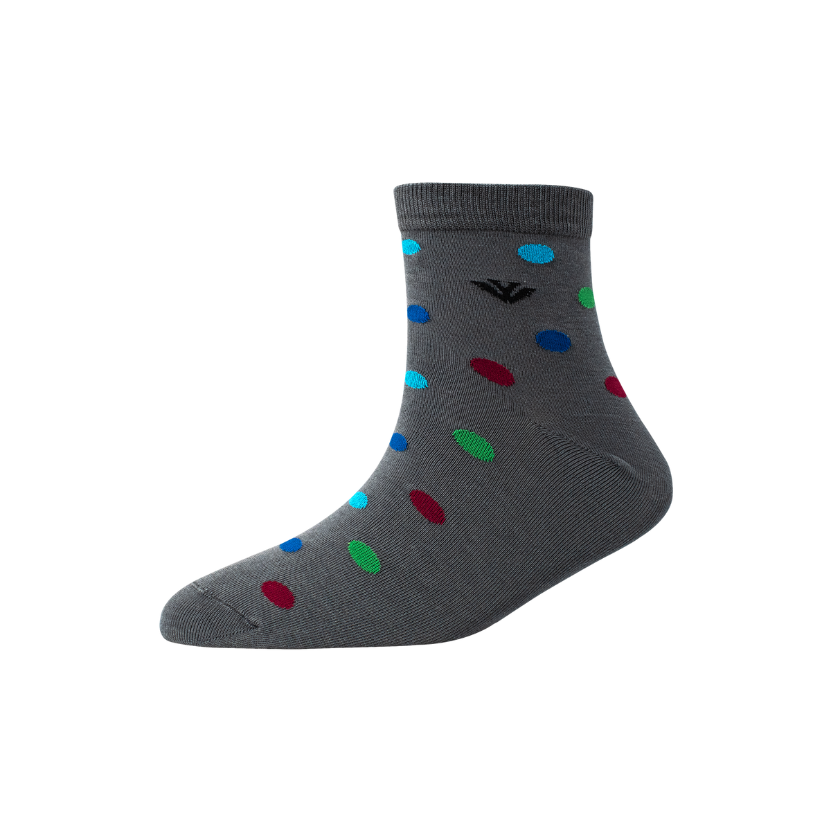 Men's YW-M1-271 Multi Colour Circle Ankle Socks