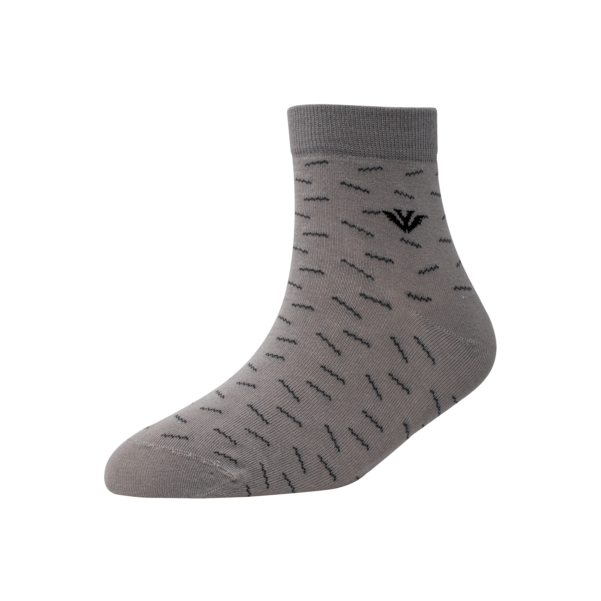 Men's YW-M1-267 Zig Zag Ankle Socks