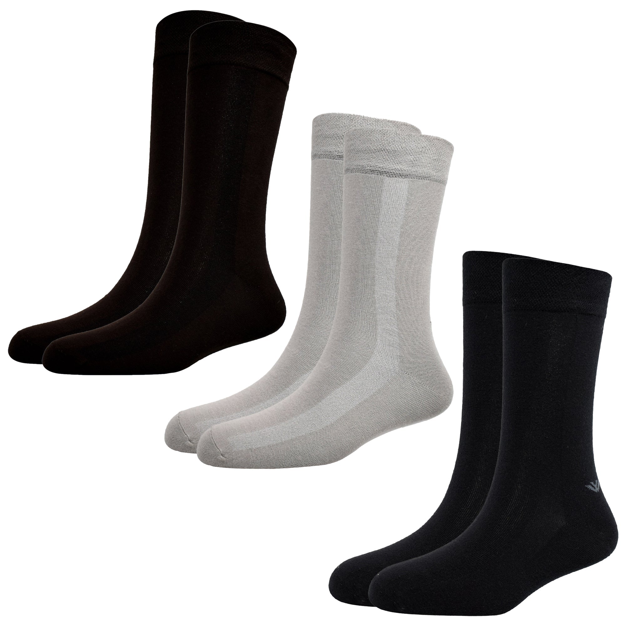 Men's HEALTH Crew Socks - Pack of 3 pairs