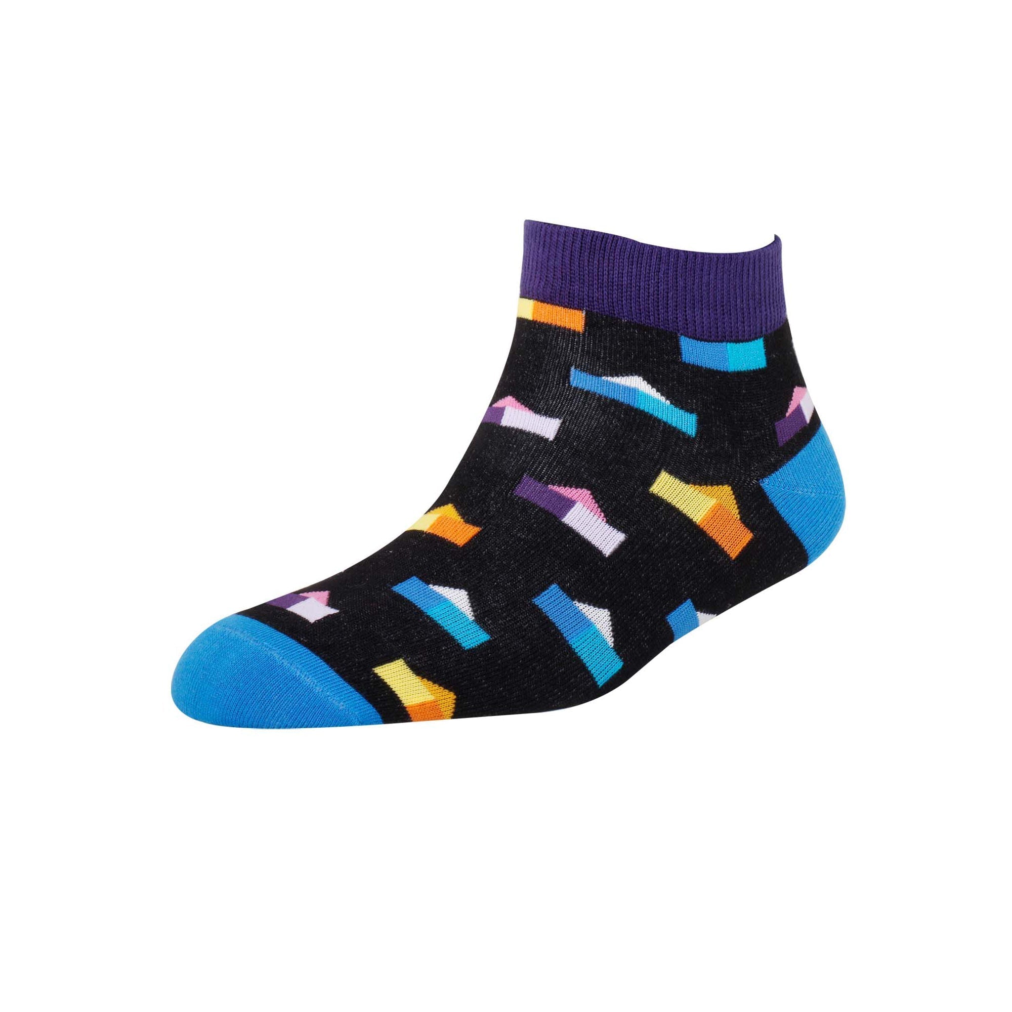 Men's YW-M1-232 Fashion House Ankle Socks