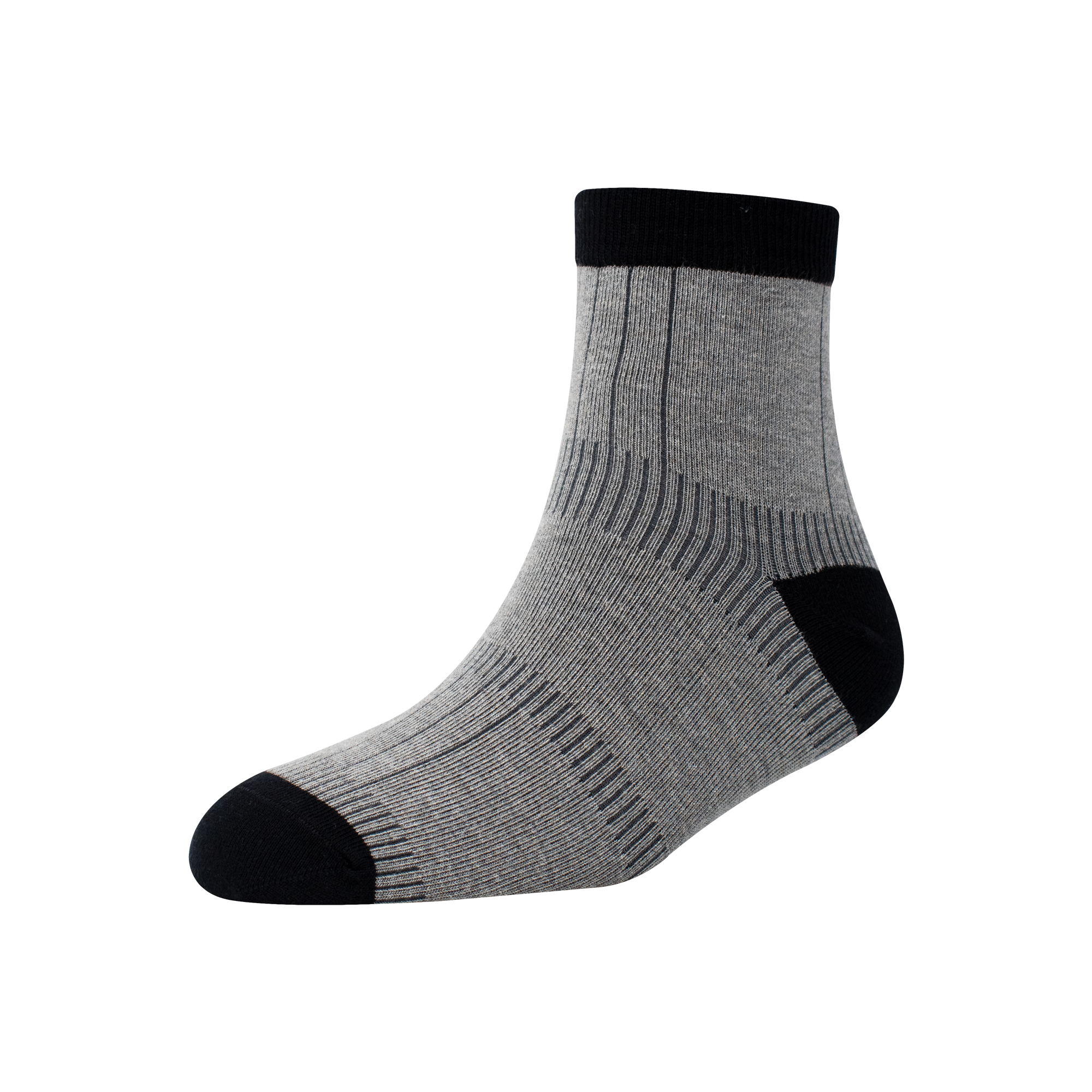 Men's YW-M1-244 Heal & Toe Misloop Ankle Socks