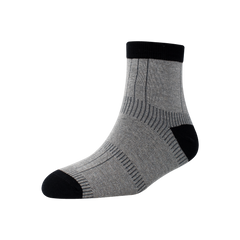 Men's YW-M1-244 Heal & Toe Misloop Ankle Socks