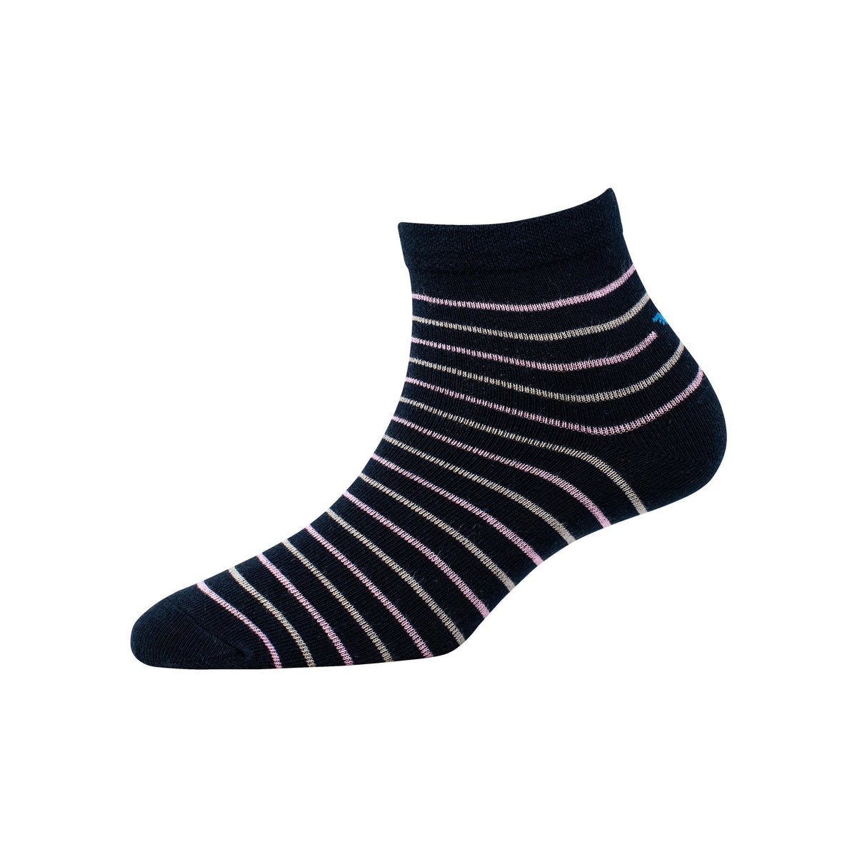 Women's YW-W1-4010 Ankle 2 Colour Stripe Socks