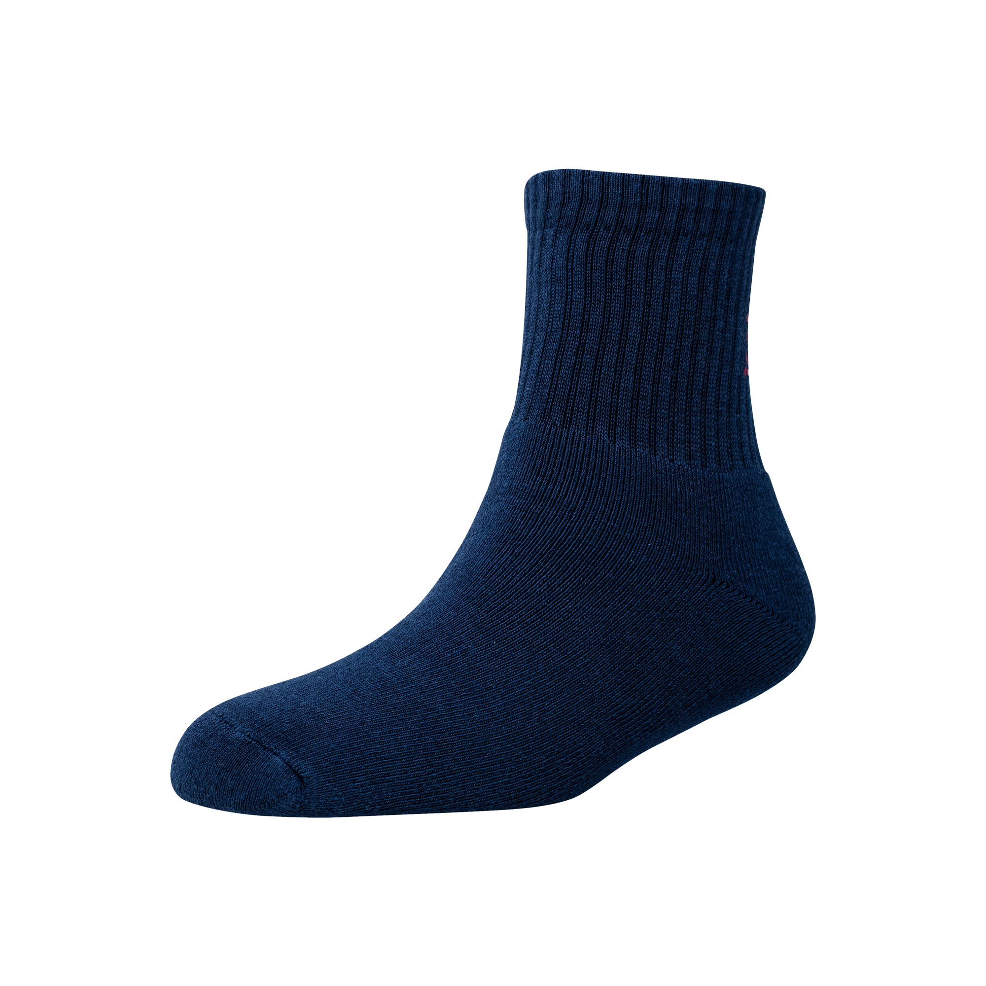 Men's YW-M1-255 Terry Solid Sports Ankle Socks