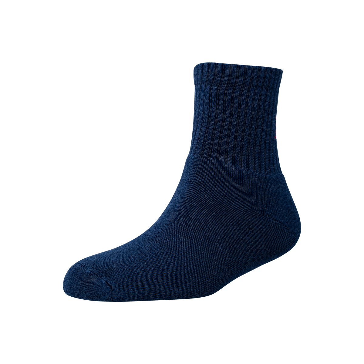 Men's YW-M1-255 Terry Solid Sports Ankle Socks