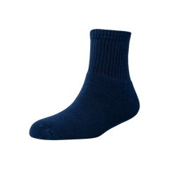 Men's YW-M1-255 Terry Solid Sports Ankle Socks