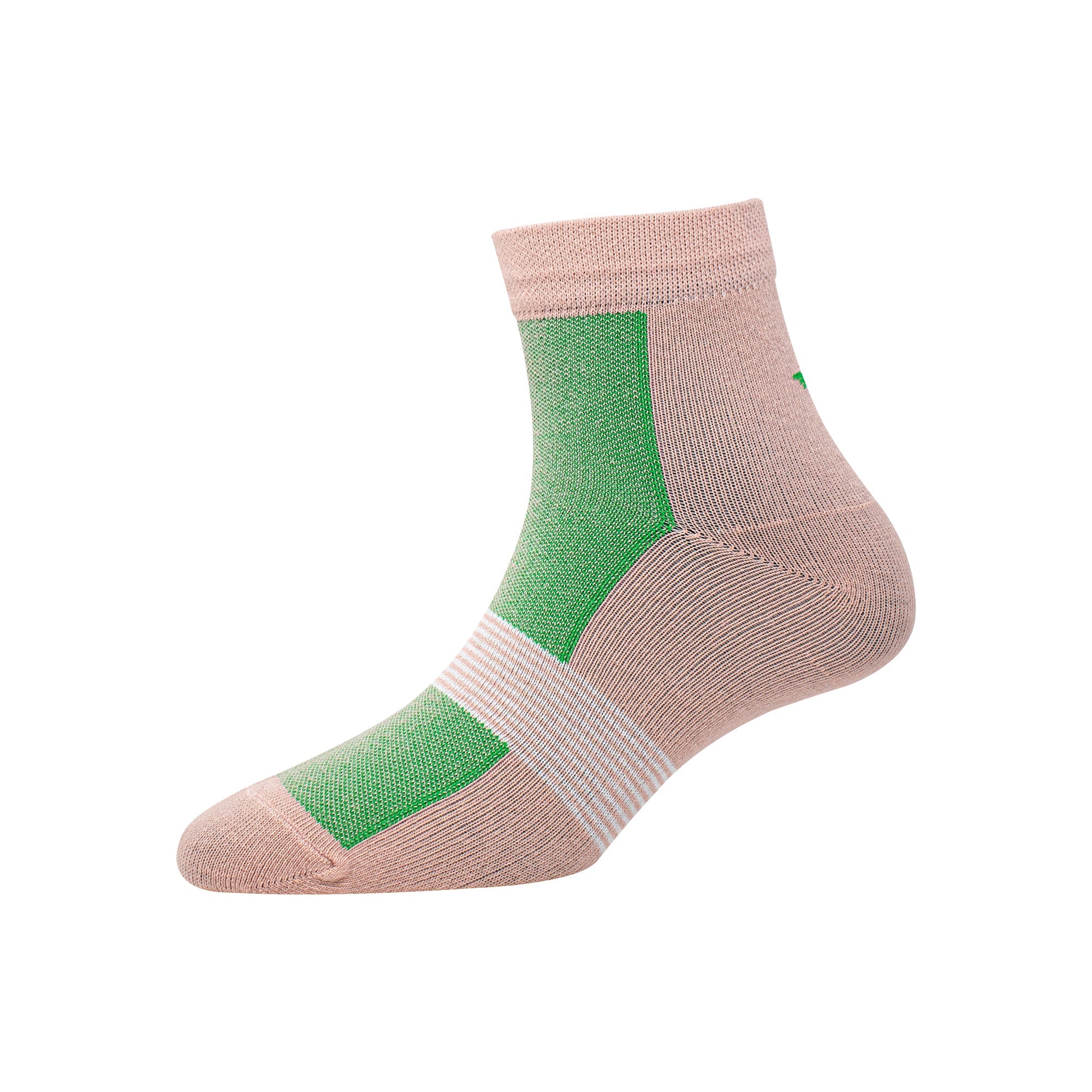 Women's YW-W1-4005 Ankle Multi Foot Stripe Socks