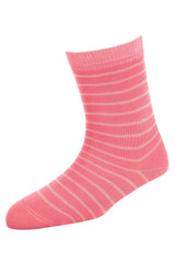 Kids Pink Stripe Socks