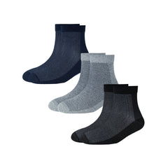 Men's AL048 Pack of 3 Ankle Socks