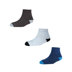 Young Wings Men's TS18 Pack of 3 Terry Sports Ankle Socks
