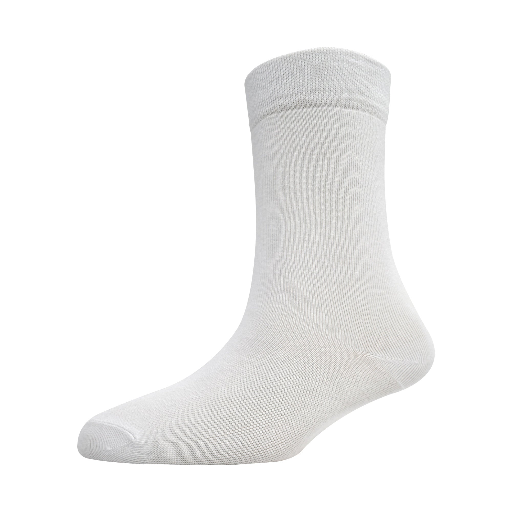 Kids Soft Cotton Navy & White School Socks - (Pack of 6 Pairs)