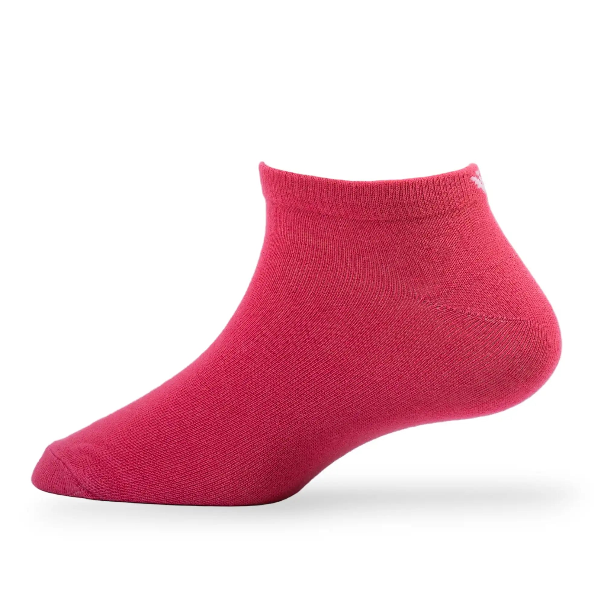 Young Wings Women's Multi Colour Cotton Fabric Solid Low Ankle Length Socks - Pack of 10, Style no. W1-6015