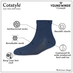 Men's YW-M1-2143 Summer Socks Ankle
